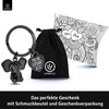 LANOLU Keyring Elephant Trunk Master, Lucky Charm Key Ring Partner