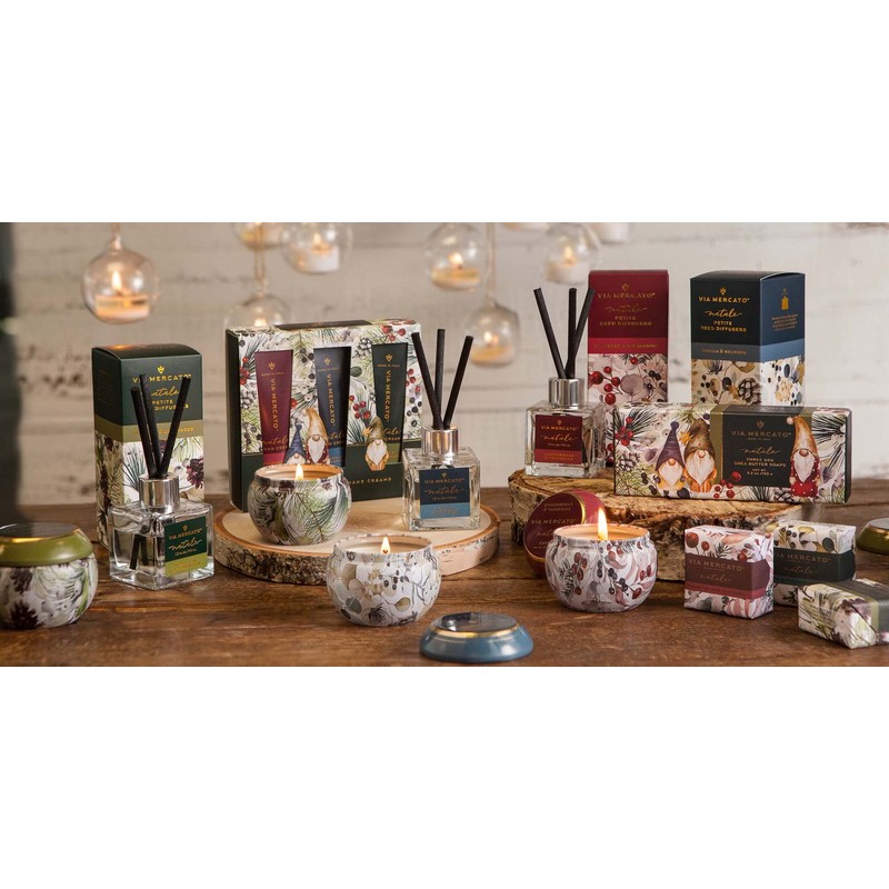 Via Mercato Natale Winter Woods Holiday Collection, Hand Cream Gift
