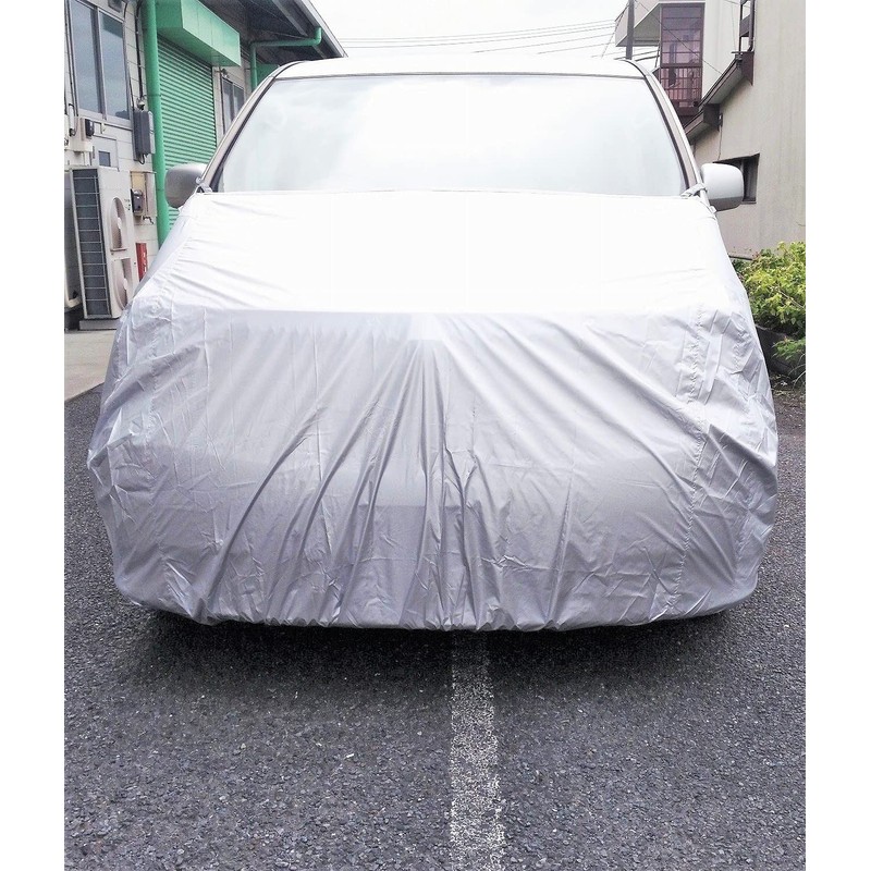 AUTOMAN ACV-02 Hood Cover, Universal Type, Silver Car Cover, Front