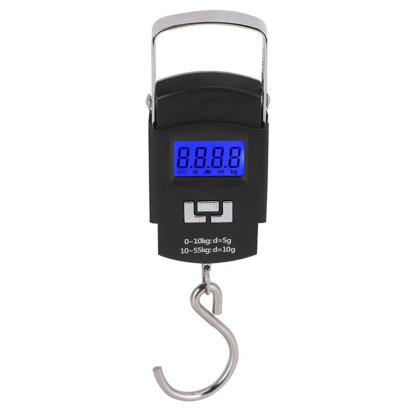 Electronic Scale 55KG Portable Digital Scale with Hanging Hook for