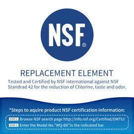 Anmumu 1001122 Replacement Filter for Mavea 1001122 Maxtra and LEVOIT Pitcher Water Filter cartridges with Lead&Arsenic Removal (6 Pack)