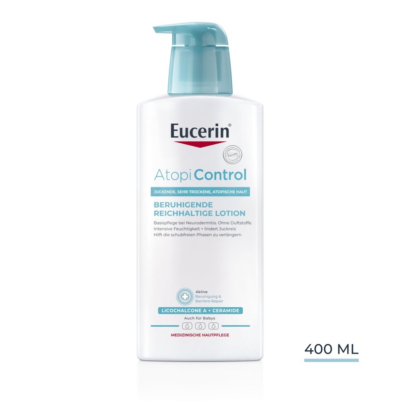 Eucerin AtopiControl Soothing Rich Lotion 400 ml