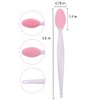 Lip Scrub Brush Scrubber Tool Exfoliator Silicone Exfoliating for Dark