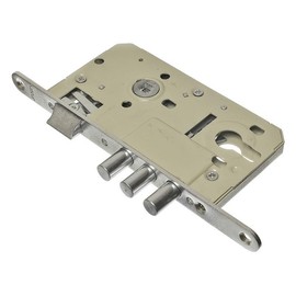Euro Sash Lock Case, 72mm x 50mm, Mortice Door Lock with Pins, Universal Left/Right Fitting