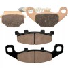 Caltric Front Rear Brake Pads for Kawasaki EX500 Ninja 500R