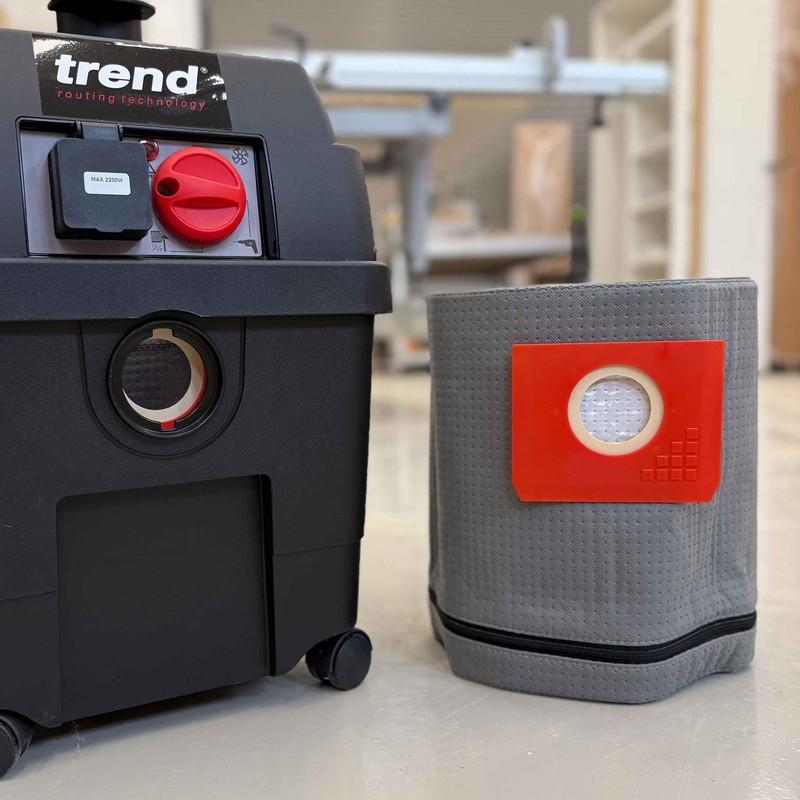Macam reusable dust bag compatible with Trend T35 and V-TUF