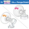 Maymom Flange Inserts 17 mm for Medela, Spectra 24 mm