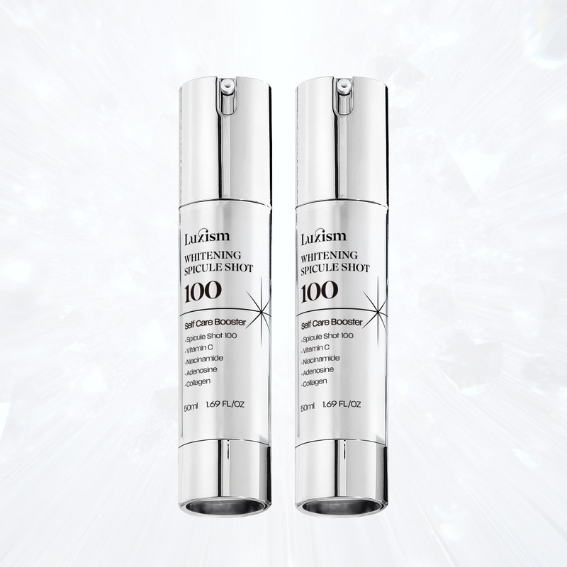 Luxism Needle Spicule Shot 100 Pore Elasticity Irregularity Whitening Ampoule