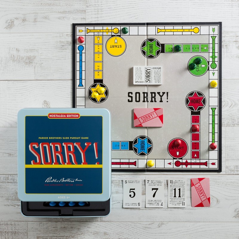 WS Game Company Sorry! Nostalgia Edition Board Game in Collectible