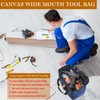 13 Inch Heavy Duty Tool Bag for Men, Waterproof Hard