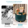 Cayxenful 360° Rotating Desk Organizer with 5 Compartments