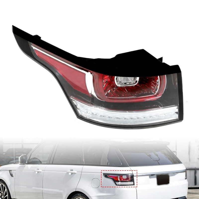 Jecoupoon Driver Side Tail Light Assembly Compatible with 2014-2017 Range