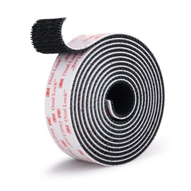 Dual Lock SJ3550 Made of 3M Heavy Duty Reclosable Fastener 1" x 7.5Ft Industrial Strength Mounting Strips Self Mating Interlocking Hook with Strong Adhesive for Indoor Outdoor Home Office Deco