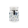 Blue Pastel Flowers Decaf Coffee Canister - Pretty Watercolour Floral