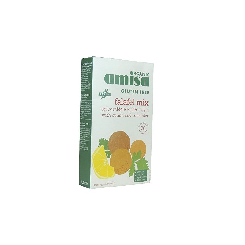 Amisa Organic Gluten Free Falafel Mix 160g