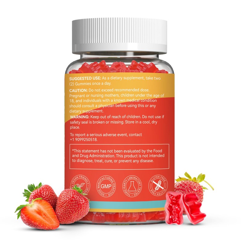 Agumoon Vitamin D3 5000 IU 125mcg Gummies - Vitamin D