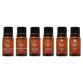 OLEUM VITAE Kit de Aceites Esenciales Vitalidad. 100% Puros y Orgánicos. Bienestar Total