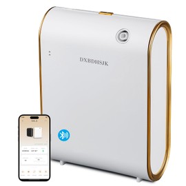 Home Bluetooth Smart Waterless Aromatherapy Machine, Essential Oil Diffuser, with Fragrance Coverage of up to 2000 Square feet, Suitable for Home, Hotel, Restaurant, Office, and spa Center.（White）