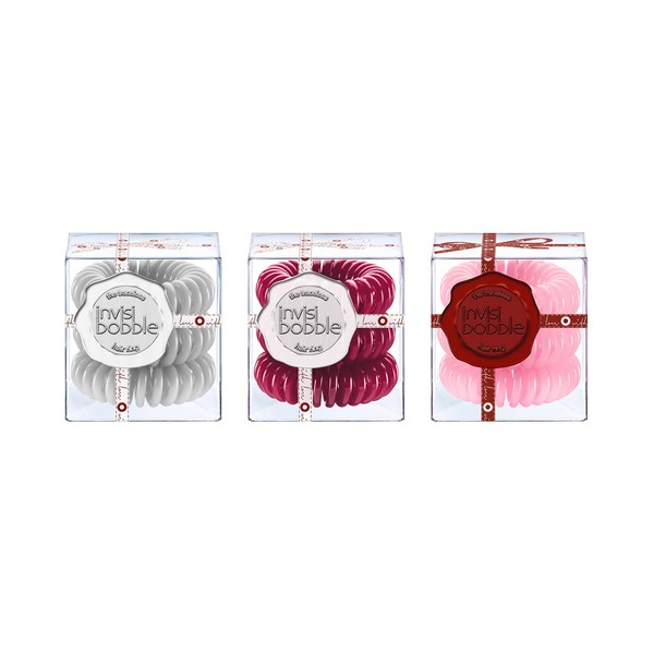 Invisibobble with Love Single Pack of 9]