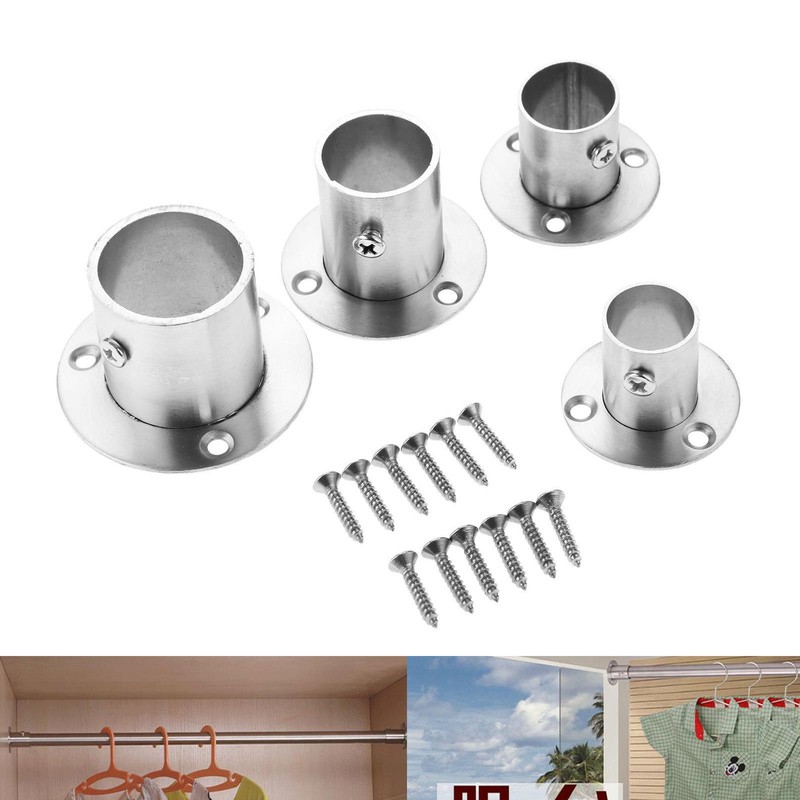 Hicello Stainless Steel Flanges for Wardrobe, Piping, Support and Bracket,
