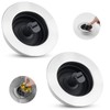 Hibbent 2 Pack 3 in 1 Kitchen Sink Drain Strainer,