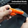 LECART 16 Pcs Car Escape Tools with Seatbelt Cutter Wimdow
