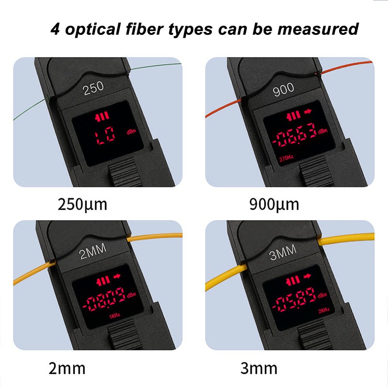 Optical Fiber Identifier 4 Adapters Mechanical Damping High Accuracy Online