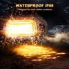 8pcs Amber LED Rock Lights for Trucks Jeep UTV ATV