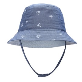 Vivobiniya Baby Boy Summer Hats Toddler boy Bucker hat Sun Hats 0-8years Old (52cm(20.4in Head Circumference) 2-4Y, blue3)