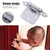Dazone 20PCS Cabinet Hinges 1/2" Overlay Self Closing Door Cabinet