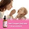 Nature's Nutra Lactoferrin, Premium Liquid Lactoferrin for Baby, Infant, Kids