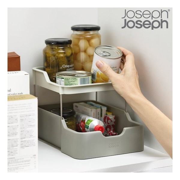 Joseph Joseph Duo 2-tier cupboard organizer / 조셉조셉 듀오 2단