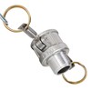 2 PCS Aluminum cam lock fittings (3/4" Part B) cam
