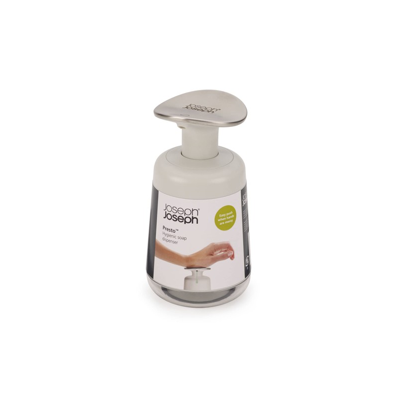 Joseph Joseph 851650 Hand Soap Dispenser, Washroom, Kitchen, Pressed Soap