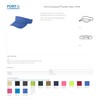 Port & Company Fashion Visor-CP45-OS-Red