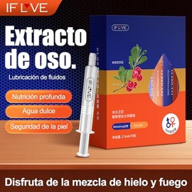 IF LOVE Lubricante ntimo con arbutina - Efecto hielo y fuego, protege las partes ntimas, hidratacin profunda, larga duracin - Gel para momentos...    