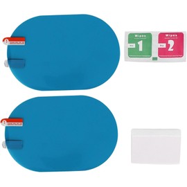 aqxreight 1x15mm Pelicula para Espejo Retrovisor de Coche a Prueba de Lluvia Pelicula de Espejo Impermeable Anti Niebla Nano Revestimiento Pelicula de Coche para Espejos de Coche