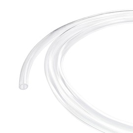 TOP-VIGOR 5mm ID 7mm OD PVC Clear Vinyl Tubing, 2.5M Length Food Grade Flexible Water Pipe, Plastic Tube for Transfer Water, Oil, Air, Powders & Fine Granules