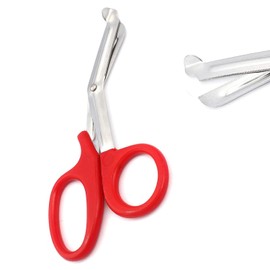 RED EMT Utility 5.5" Paramedic Bandage Shears Scissors EMS
