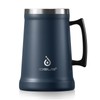 Ideus Insulated Beer Stein, 24/32oz Stainless Steel Double Walled Beer