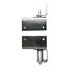 Commercial Grade Gravity Double Action Pivot Hinge with Box Clamps-