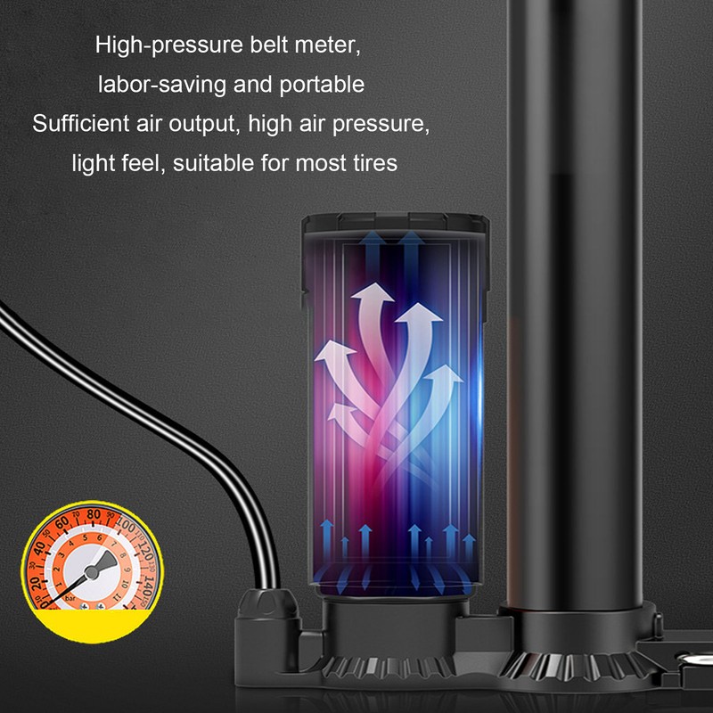 Mountain Road Bike Tyre High Pressure Air Pump Portable Home