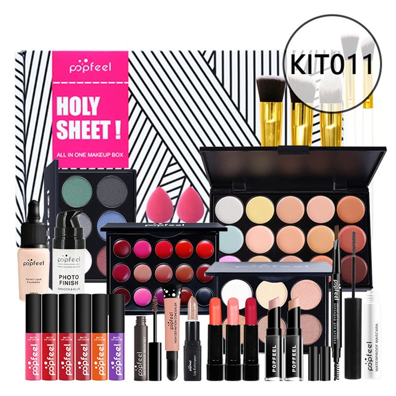 Joyeee All-in-One Makeup Gift Set Travel Makeup Kit Complete Starter