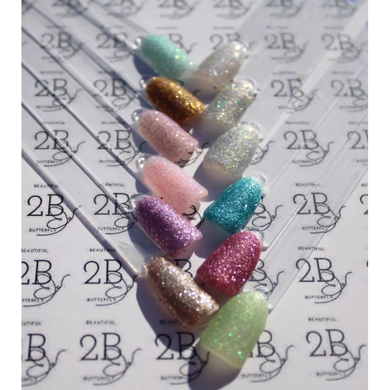 Xiaoya Kit Para Uñas De Acrilico 12 Color Basicos Pastel