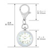 Simaenaga Keychain Watch, blue (light), Women's