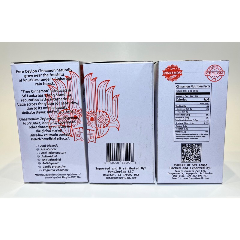 True Ceylon Cinnamon Sticks | 100% Natural Product from Sri