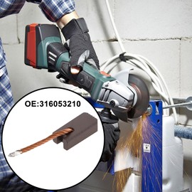 Be In Your Mind 2 Pairs Carbon Brushes Compatible with Metabo W18 LTX 115/125/150 KFM18 MAG28 KS18 KGS18 SBE18,316053210