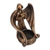 Candle Holder Resin Candlestick Base Angel Figurine Design Home Decoration