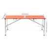 Work Platform 59"x 11" Portable Scaffolding Platform Adjustable Height 27.5"-47.2",