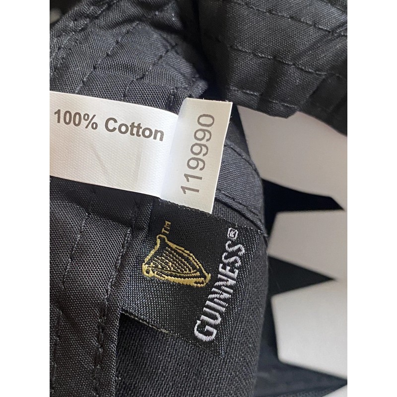 Guinness NWT Guinness Dublin Black Adjustable Strapback Baseball Cap Embroidered